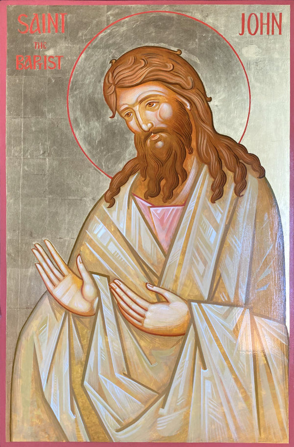 Icon of St. John the Baptist.